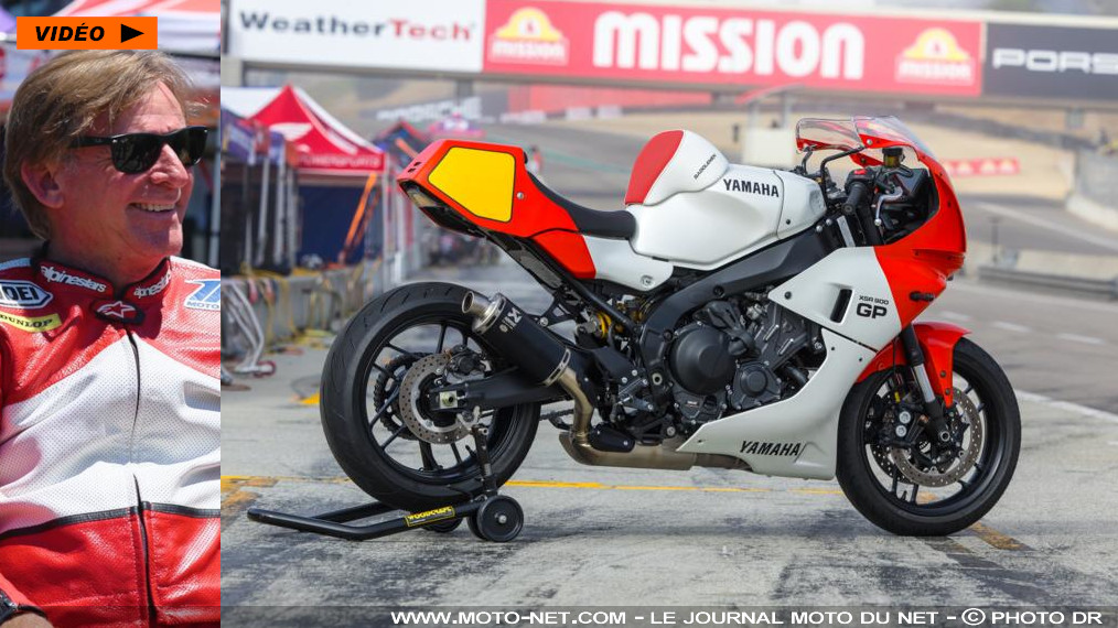 Yamaha prépare une XSR900GP Y-AMT pour son champion Wayne Rainey 