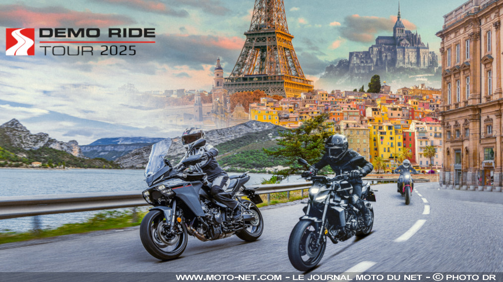 Yamaha repart pour un Démo Ride Tour de 18 étapes en 2025 