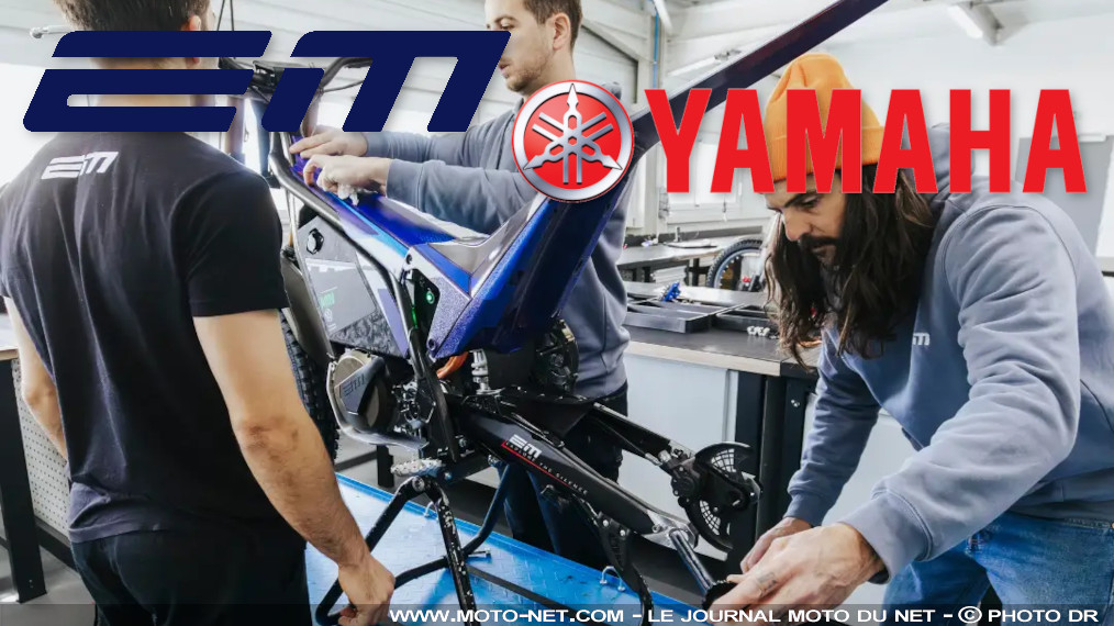 Yamaha investit dans les motos tout-terrain françaises Electric Motion