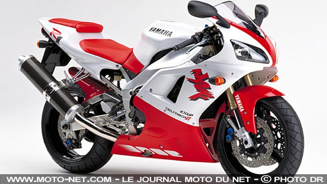 La première Yamaha R1 de 1998 au Salon Moto Légende ce week-end