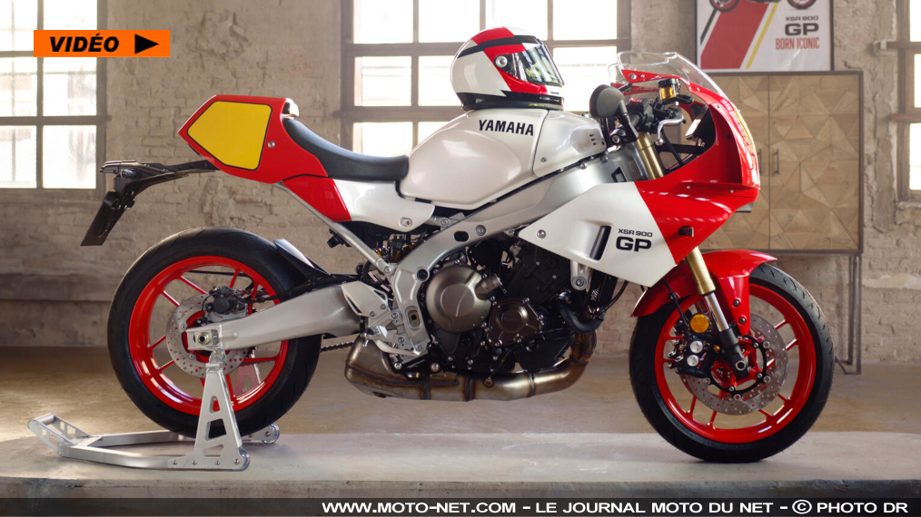 XSR900 GP : Yamaha met trois-pattes dans le passé