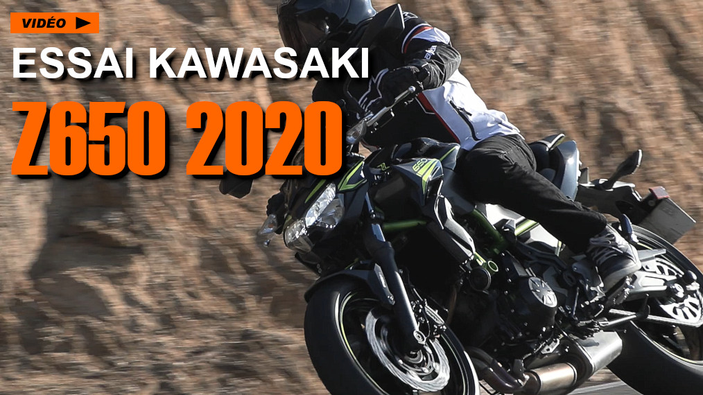 Essai vidéo Kawasaki Z650 2020