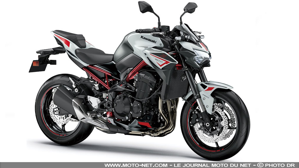 Les nouveaux coloris 2022 de la Kawasaki Z900